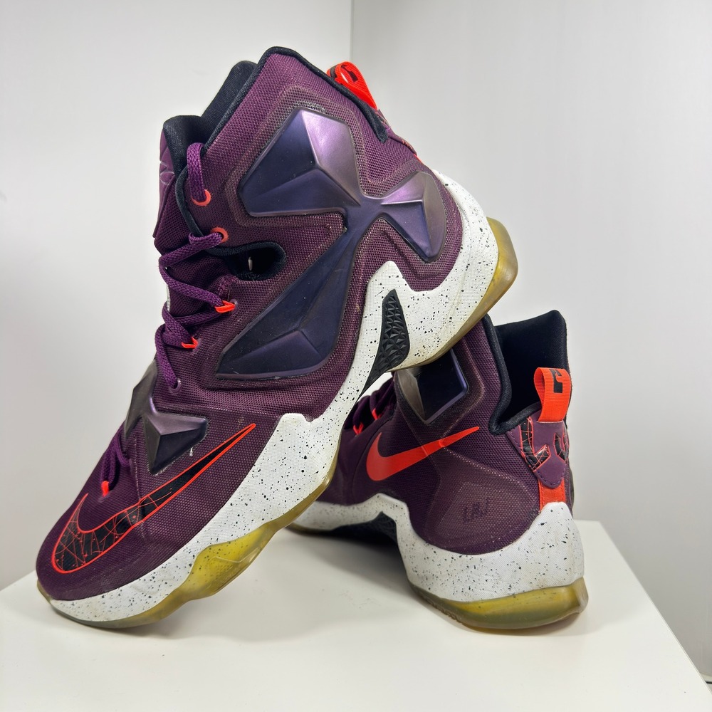 Nike LeBron 13 Written in the Stars Men Size 13 Mulberry Purple 807219-500